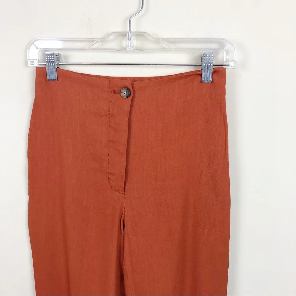 Aritiza Wilfred Cherice Linen Blend Cigarette Pant